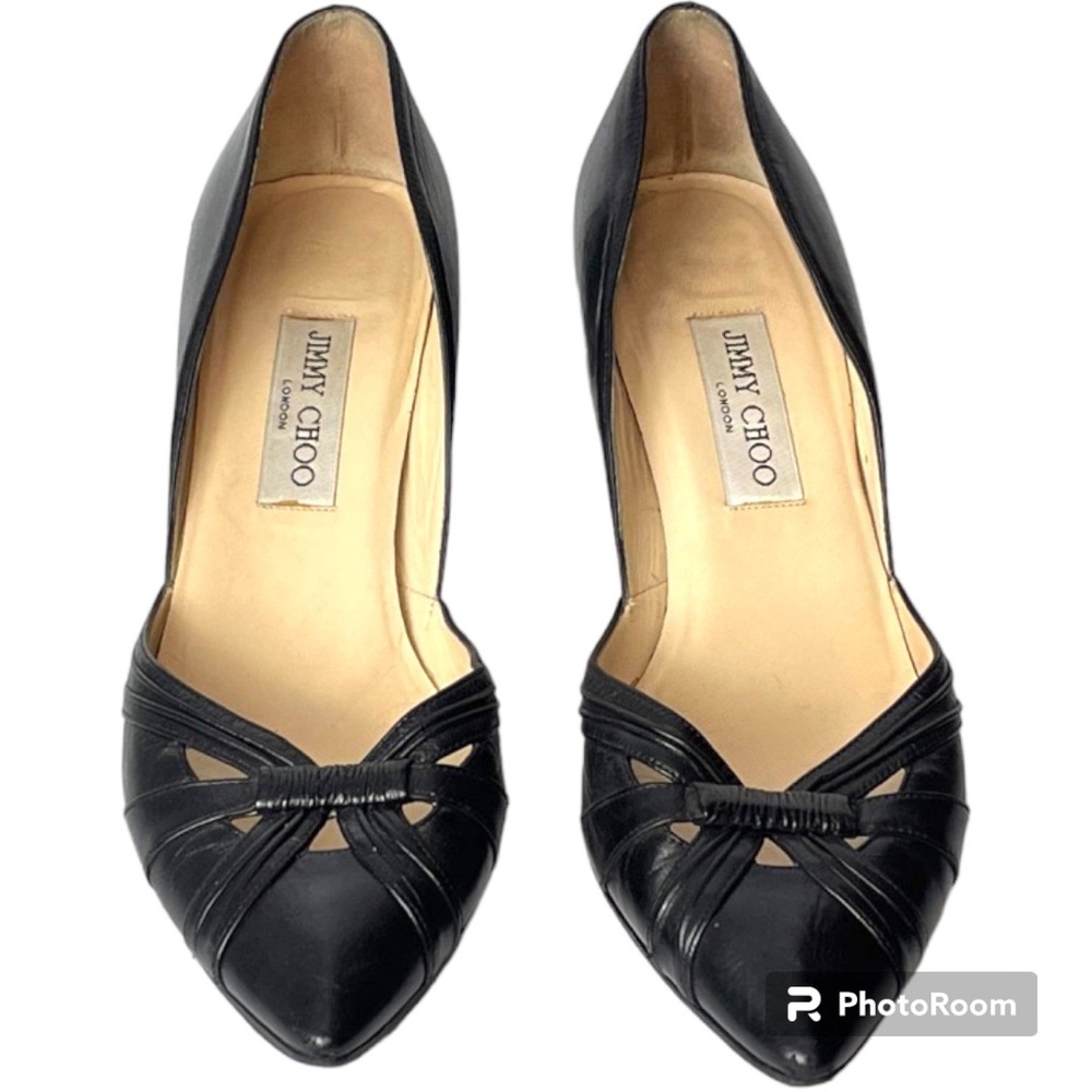 JIMMY CHOO Women's Black Heels Size 8.5